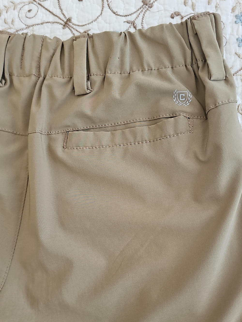 ☀️HP☀️Chaps Men's Performance Stretch Chino Shorts SZ 30 - Picture 10 of 14